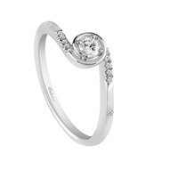Anello Salvini Donna Primo Bacio in Oro bianco 20067579 - 20067579